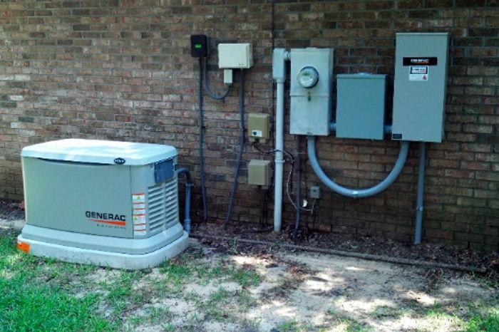 Generator installation services by Breakers Electric Inc.