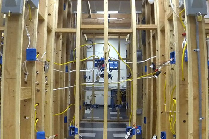 New electrical wiring by Breakers Electric Inc.
