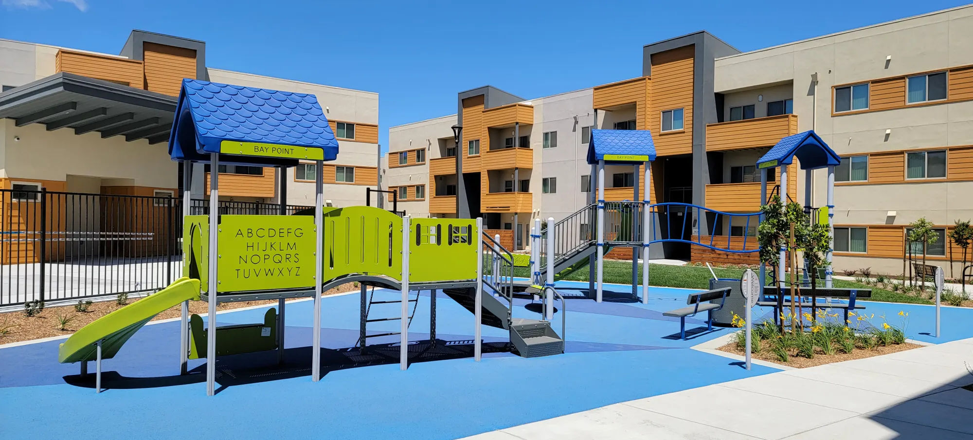 Creative Builders commercial playground equipment installation