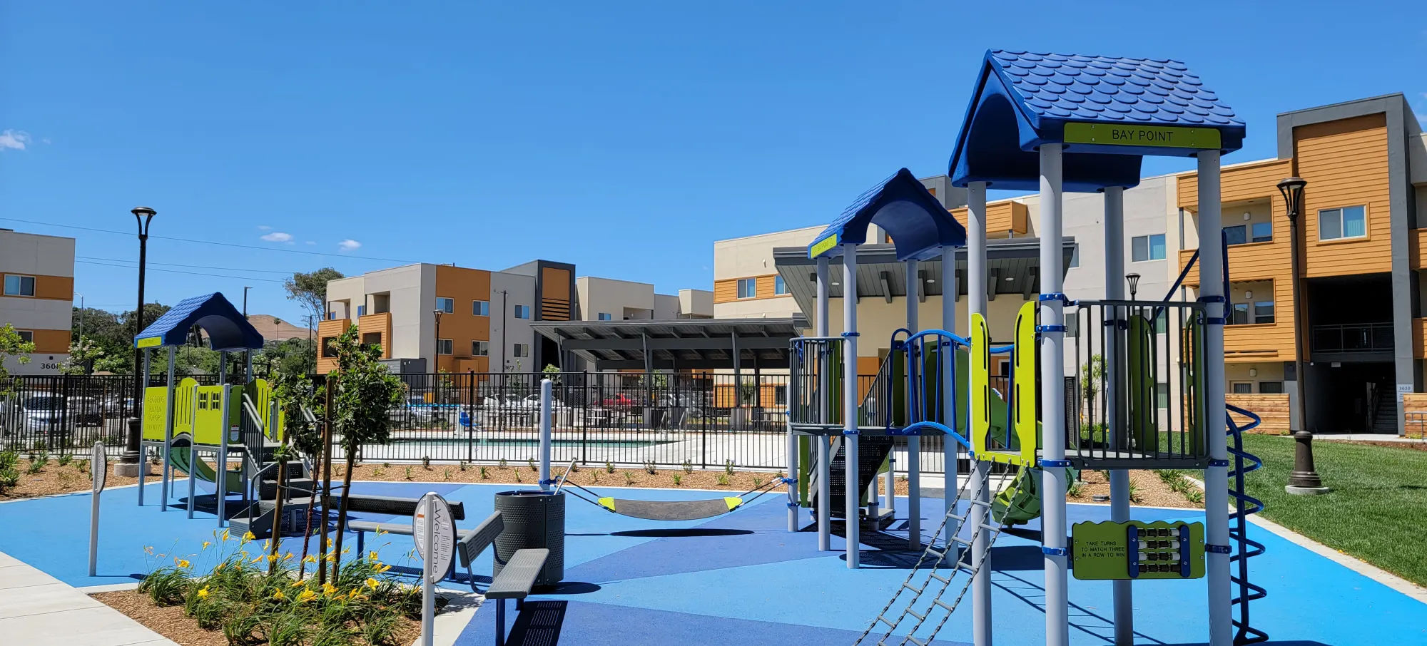 Creative Builders playground and recreational equipment project