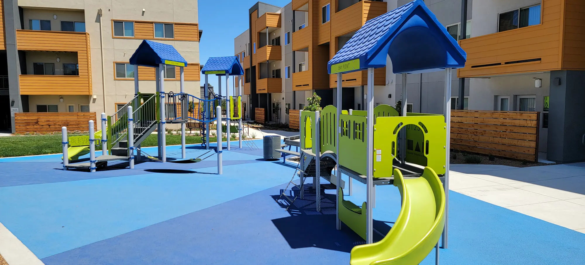 Creative Builders playground and park equipment installation