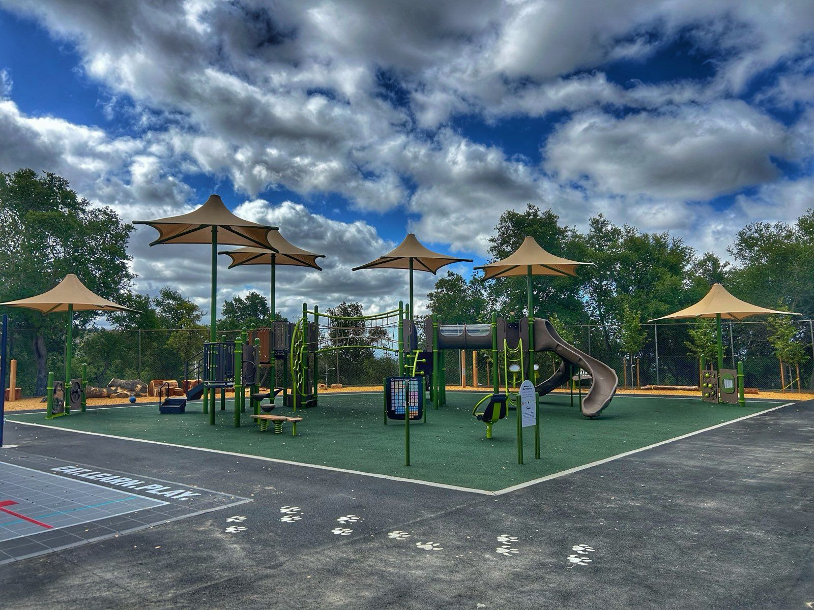 Park and site furnishing installation by Creative Builders