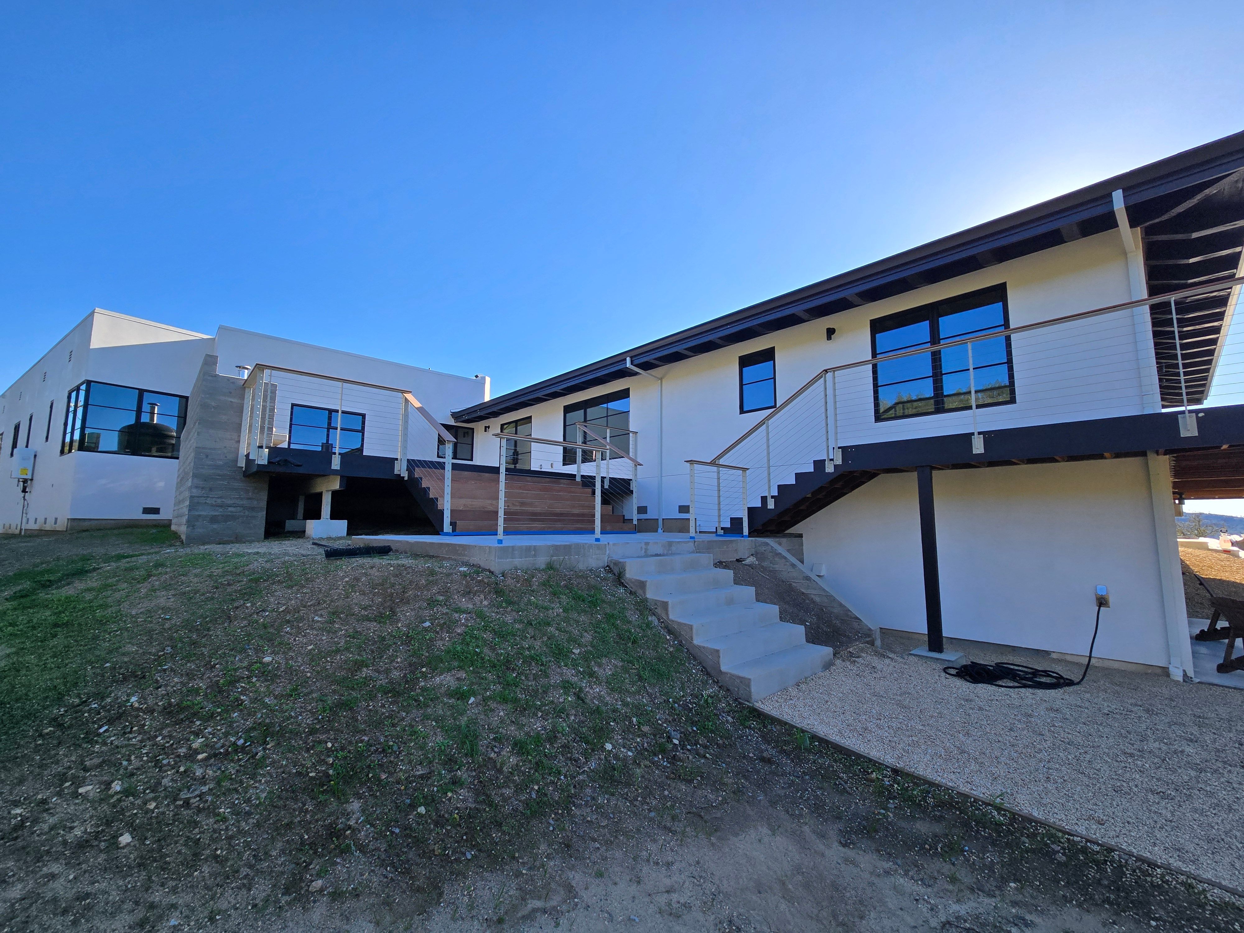 Greenfield Way St Helena exterior view with hillside foundation