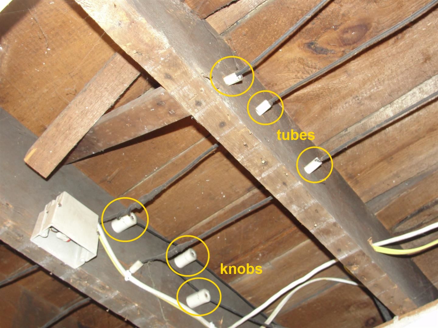 Knob and tube wiring upgrades