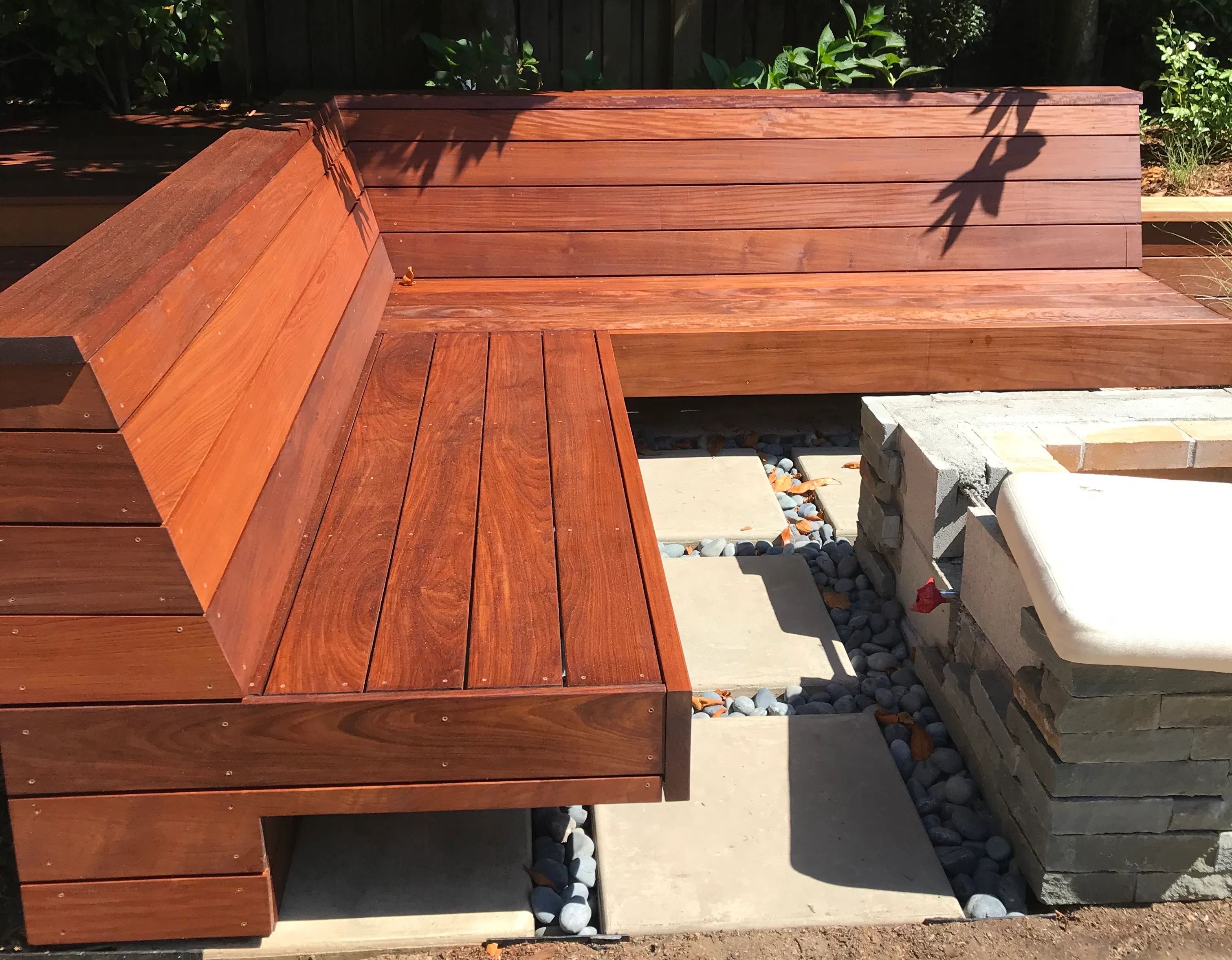 F H Landscaping completed outdoor project