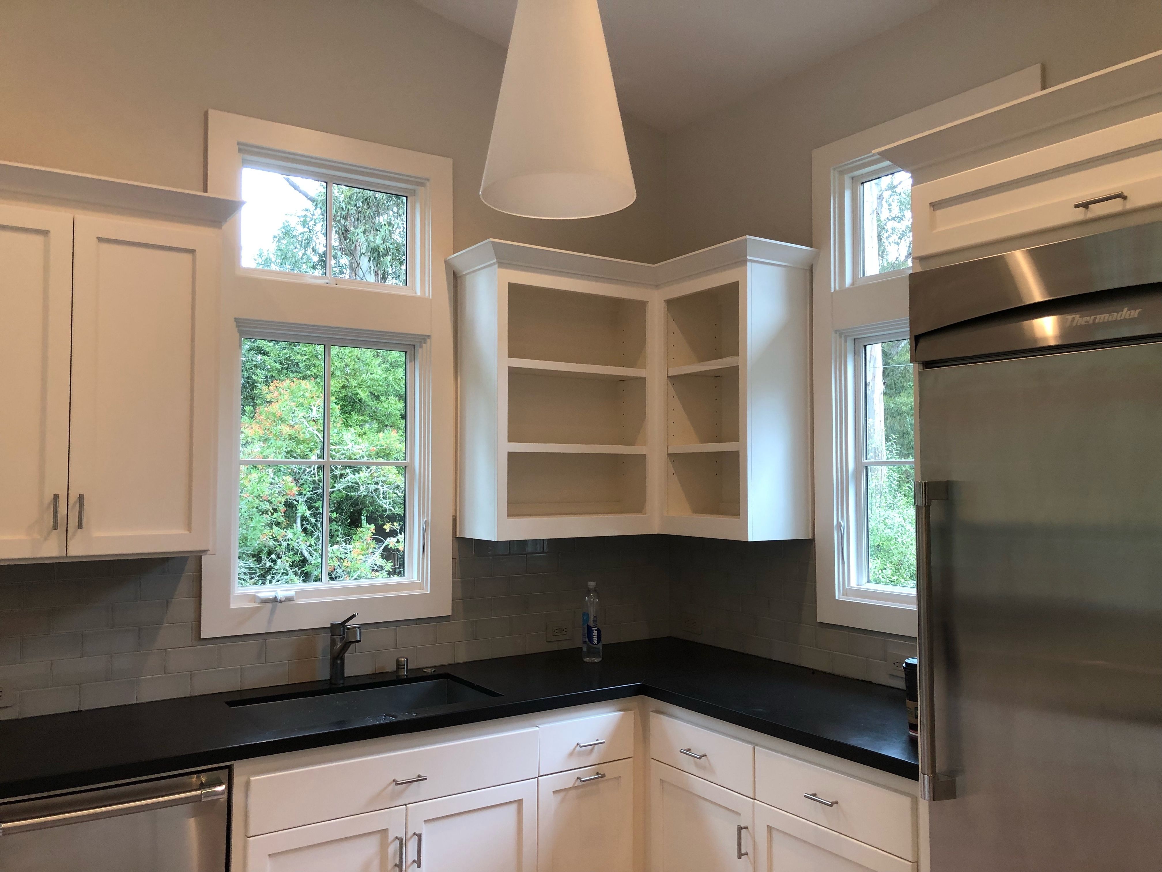 Completed kitchen remodeling project