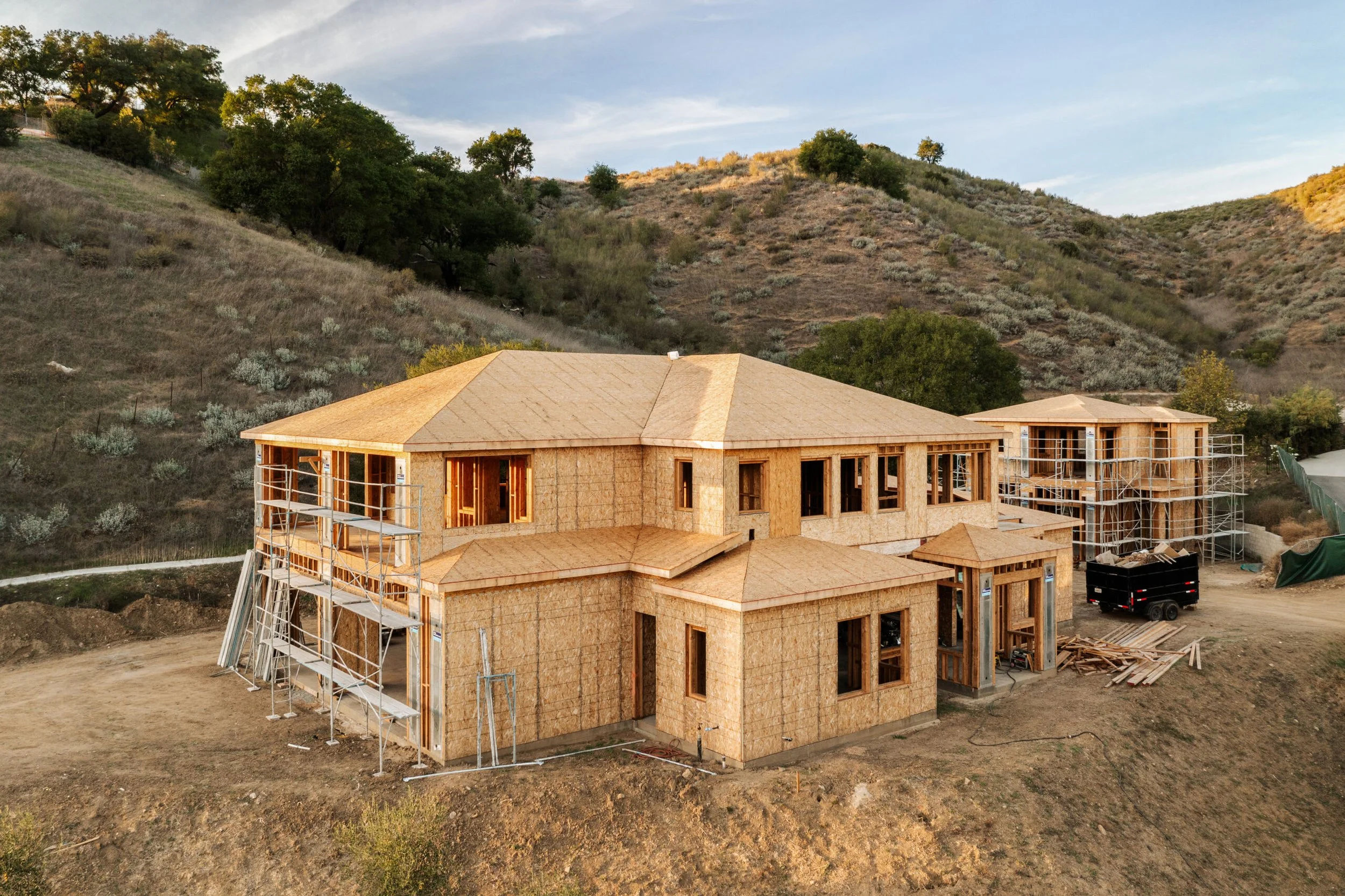 Construction project managed by J.W. Construction Management in the Bozeman Montana area