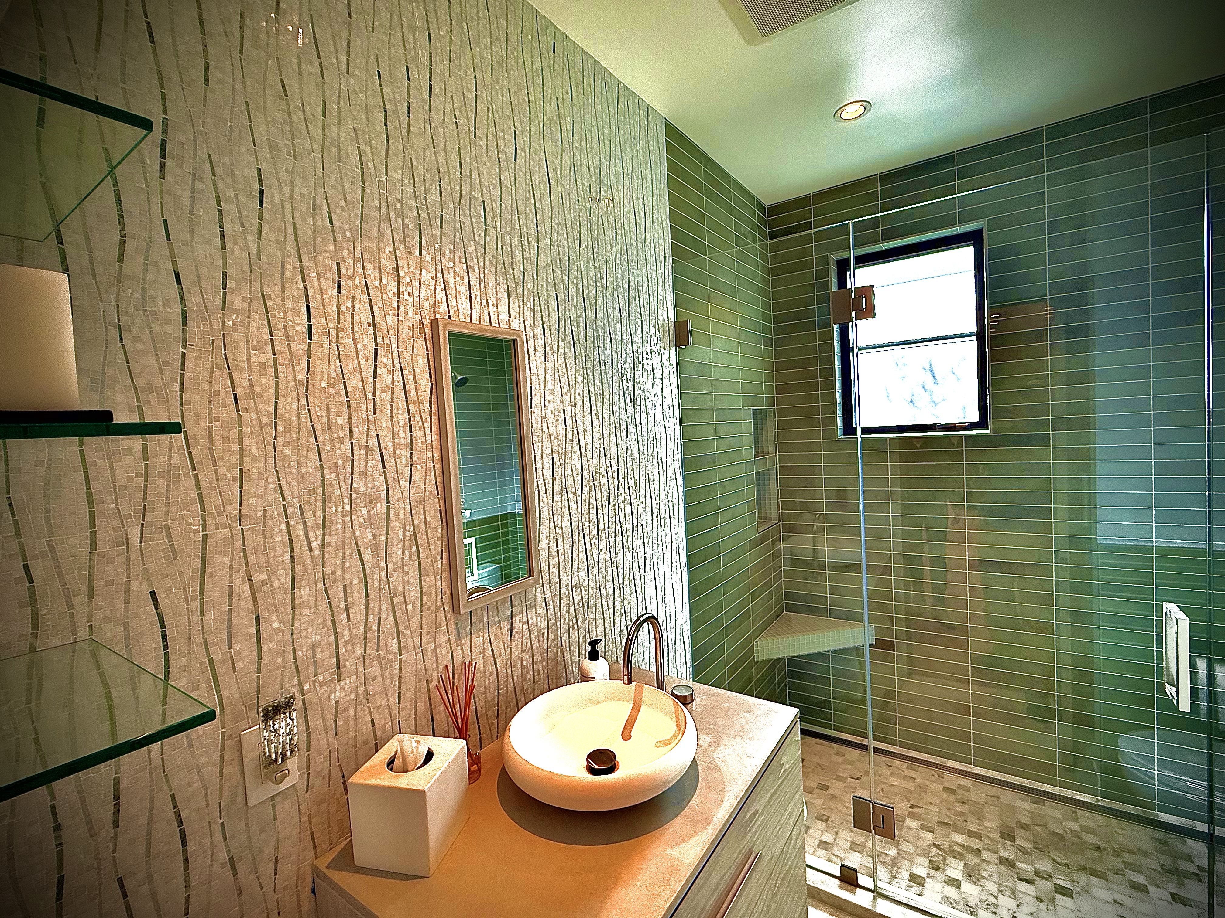 Custom tile installation work by London Tile Co