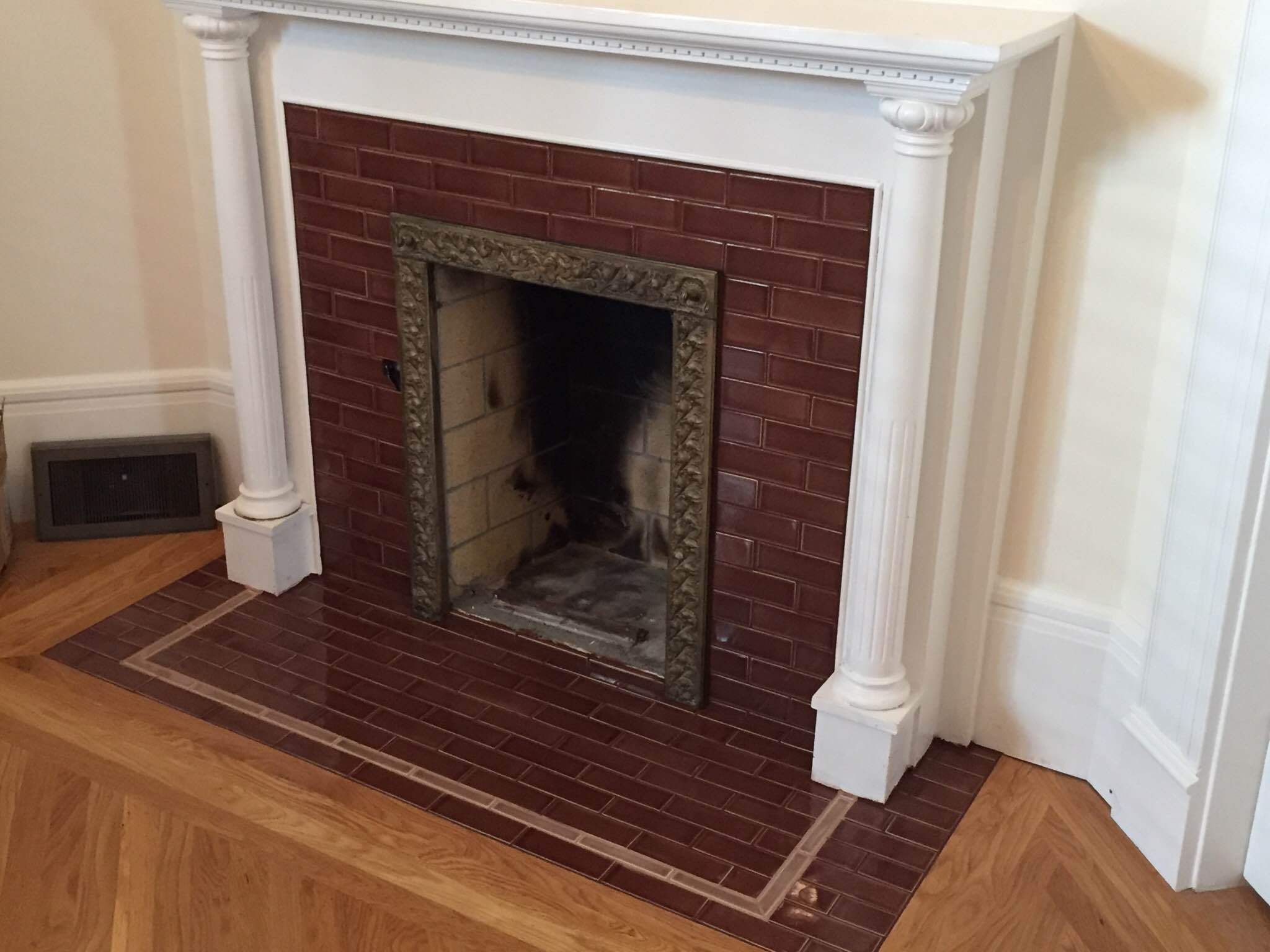 Residential tile installation by London Tile Co