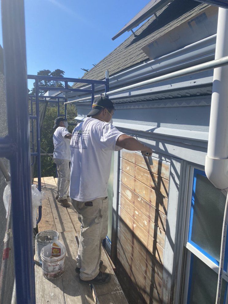 Professional painting work by Eddie's Painting