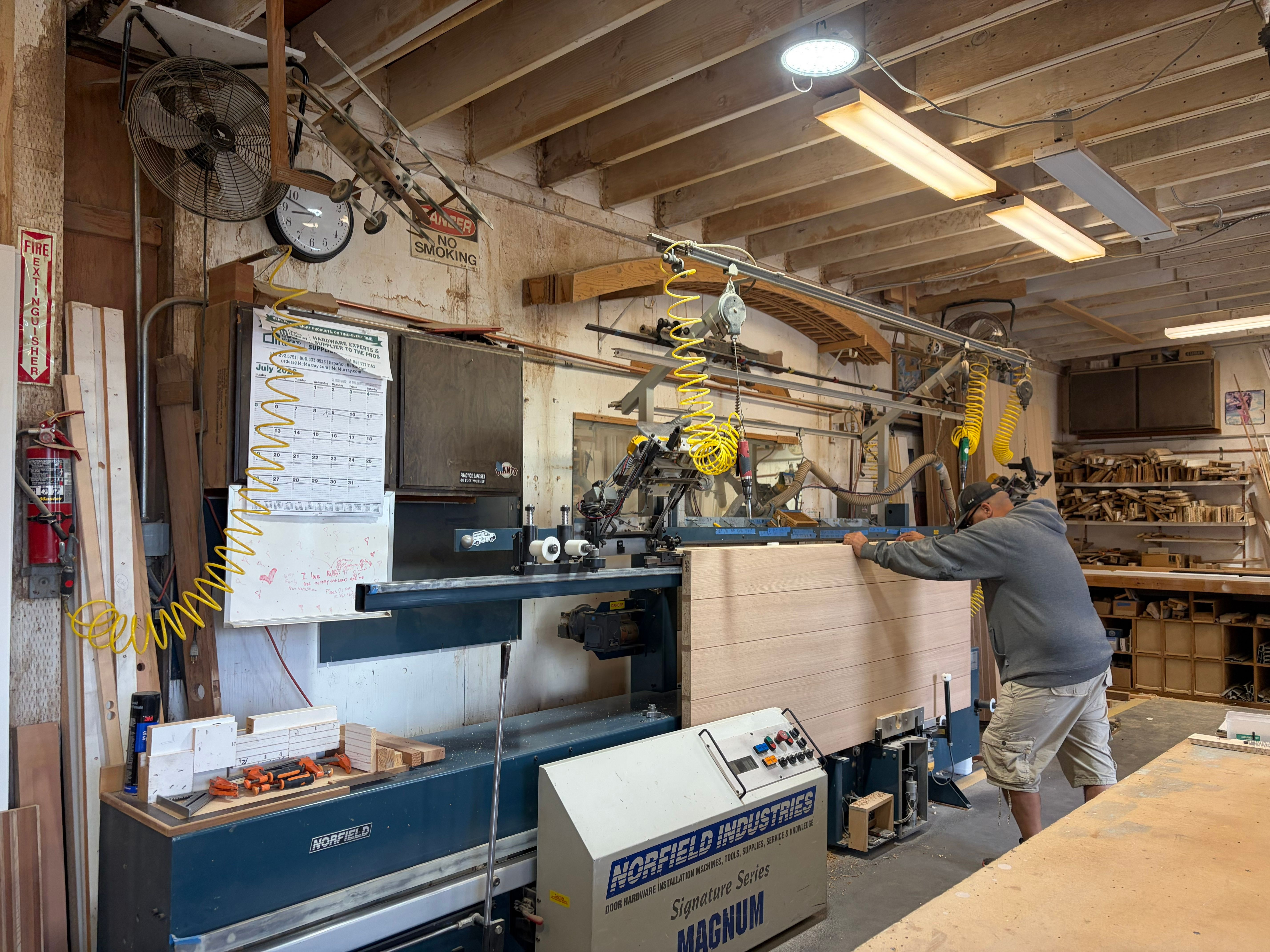 Marin Lumber showroom and door specialists in San Rafael