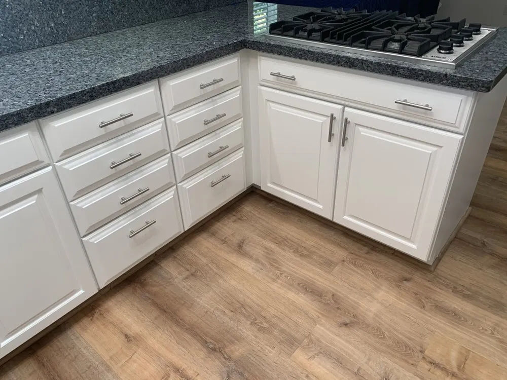 Cabinets, ceilings and walls