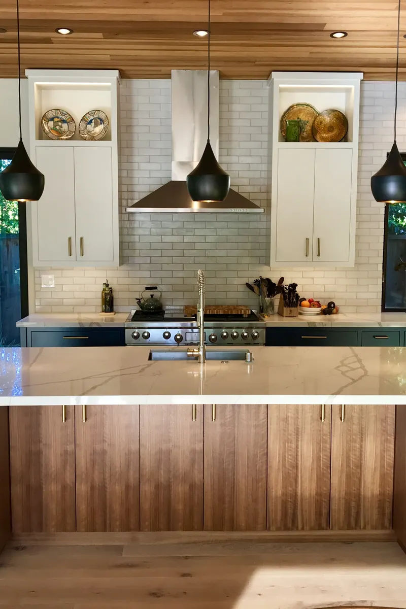 Burns Builders high-end residential construction project
