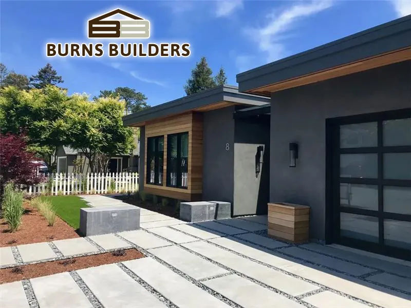 Burns Builders high-end residential construction project