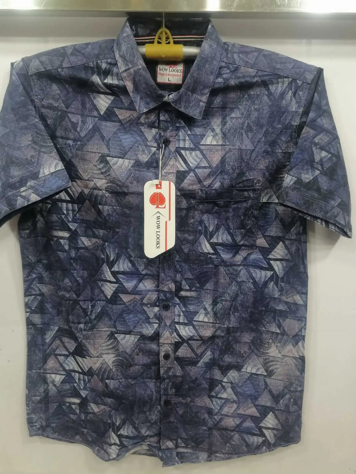 Half Sleeve Shirt Dark Smoke Half Sleeve Shirt Dark Smoke