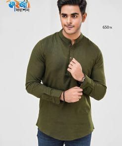Men's Cotton Katua(Olive)