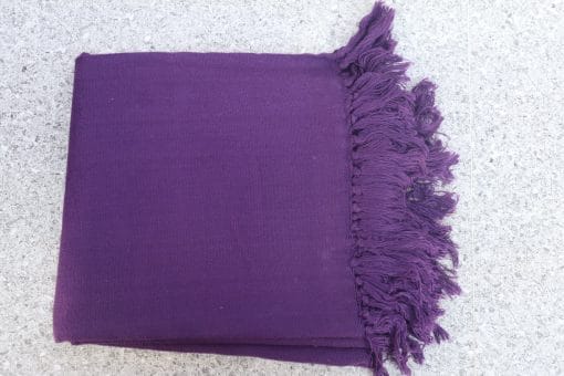 Deep Purple Shawl