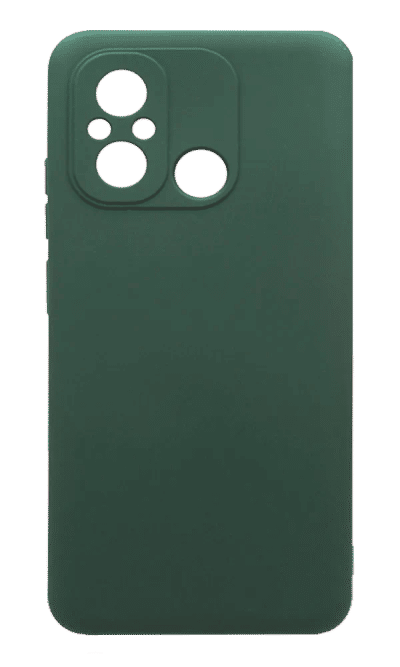 Чохол Molan Silicone для Xiaomi Redmi 12C Green