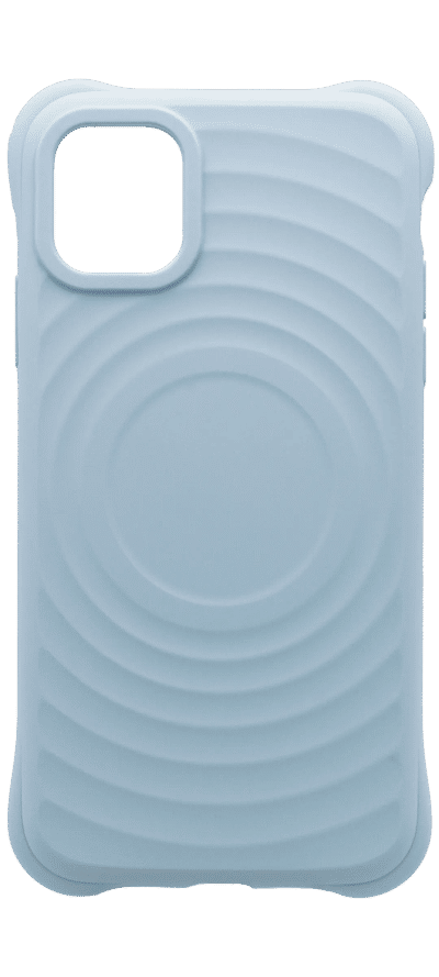 Чохол силіконовий Circle Mag для iPhone 11 Light Blue
