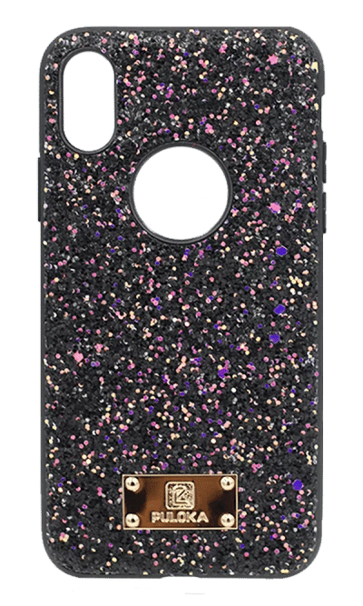 Чохол-накладка Puloka Macaroon для iPhone X / XS Black