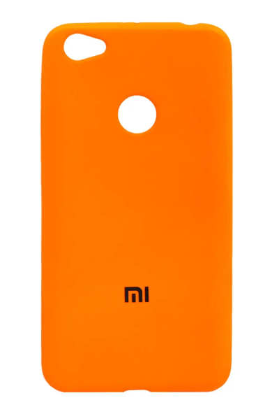 Silicone Logo Neon for Xiaomi Redmi Note 5A Pro / Note 5A Prime Orange