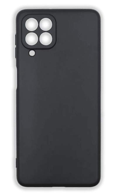 Silicone Slim Cam case for Samsung M53 5G SM-M536B Black