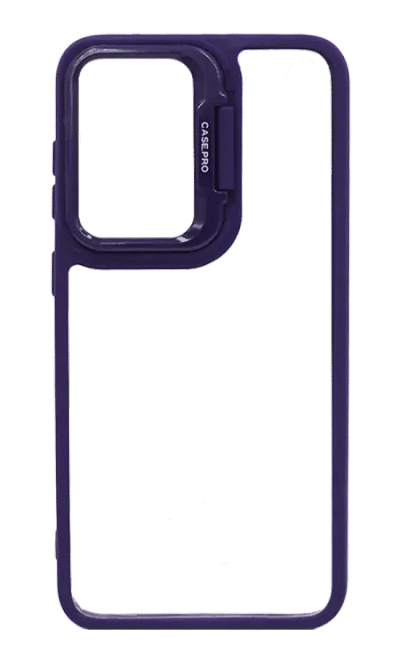 Cover CasePro + Border Silicon for Samsung S24 Ultra SM-G928B Violet