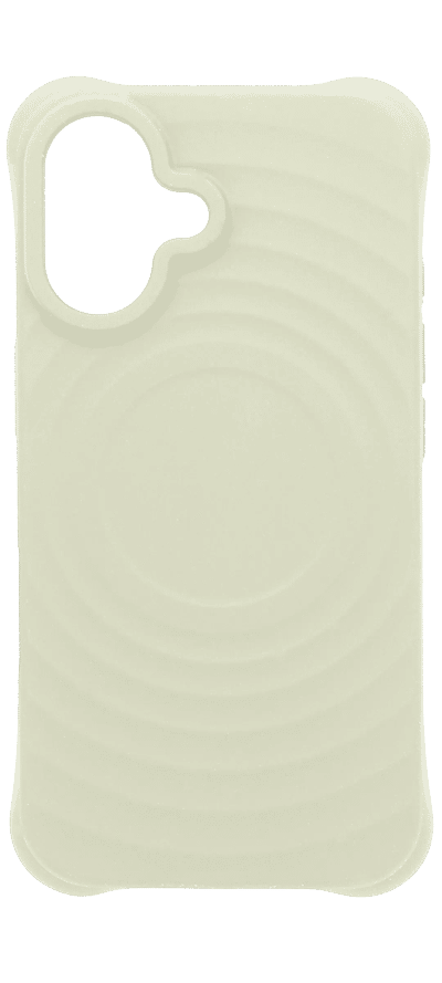 Чохол силіконовий Circle Mag для iPhone 16 Plus Stone