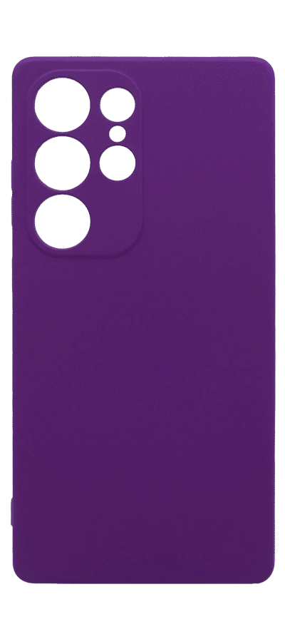 Molan Silicone Case for Samsung S25 Ultra Purple