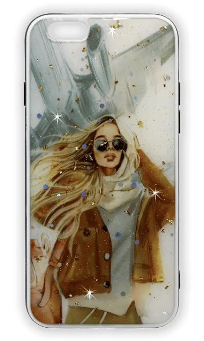 Cover-cover Smoll Sparkles for iPhone 6 Plane