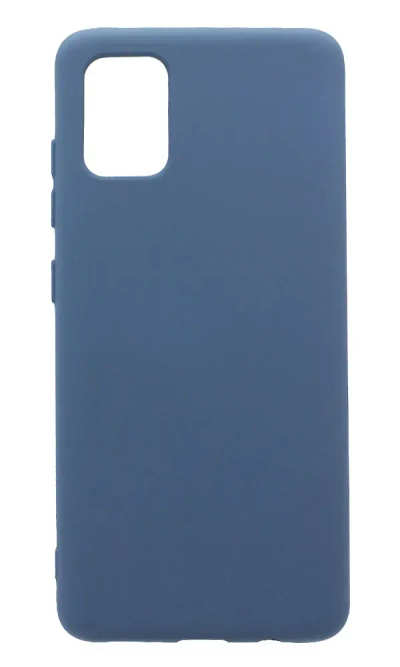 Чохол Molan Silicone для Samsung A51 SM-A515F Dark Blue