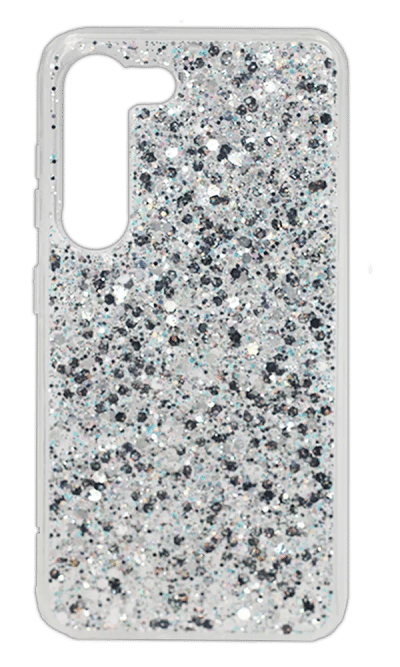 Чохол силіконовий Smoll Full Glitter Samsung S23 Silver