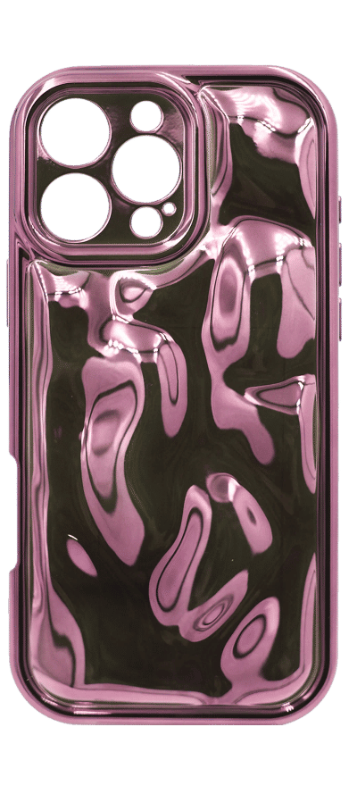 Silicone case ALUMINIUM for iPhone 16 Pro Max Pink