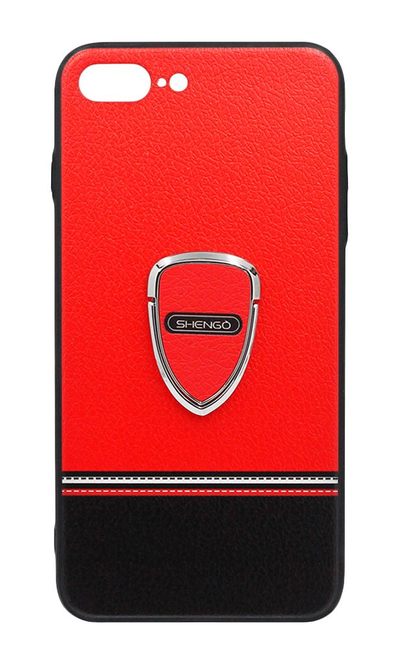 Cover-plate Shengo Texture Ring for iPhone 8/7 Plus Red