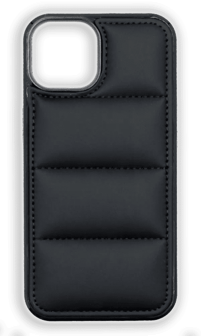 Cover Leather Pillow for iPhone 14 / 13 Black
