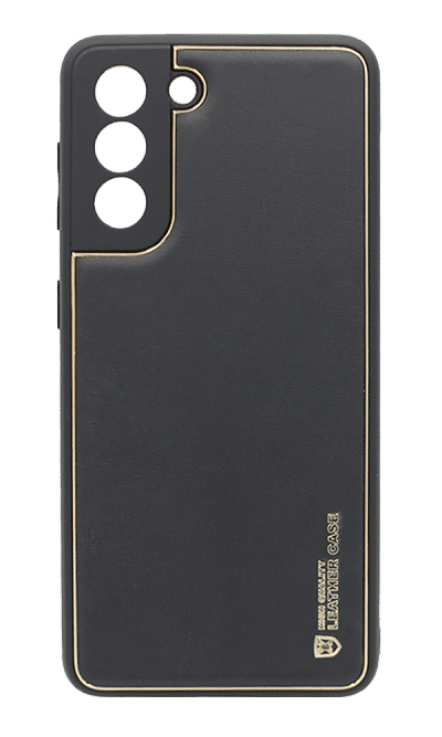 Чохол-накладка HQ Leather для Samsung S21 SM-G991B Black