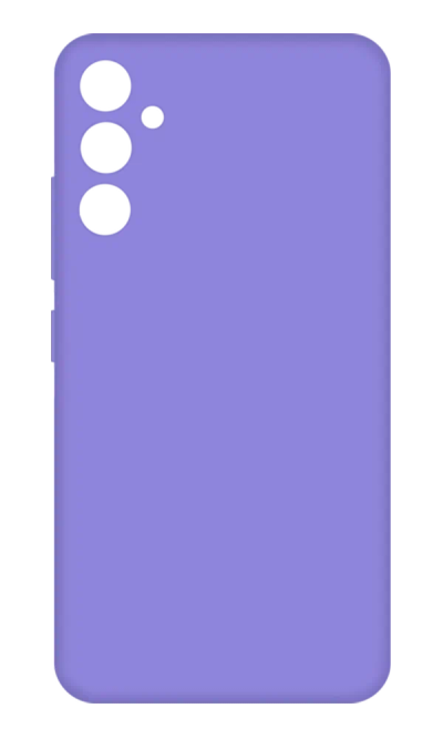 MakeFuture Silicone Case for Samsung A34 SM-A346F Violet