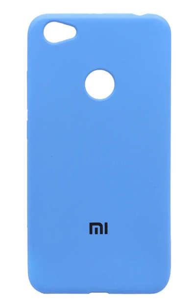 Silicone Logo Neon for Xiaomi Redmi Note 5A Pro / Note 5A Prime Blue