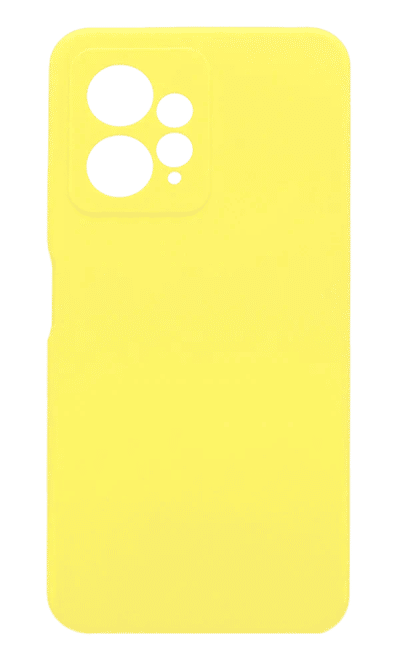Чохол Molan Silicone для Xiaomi Redmi Note 12 Yellow