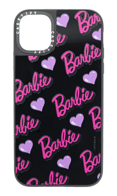 Чохол-накладка Glass Print Barbie для iPhone 11 Black