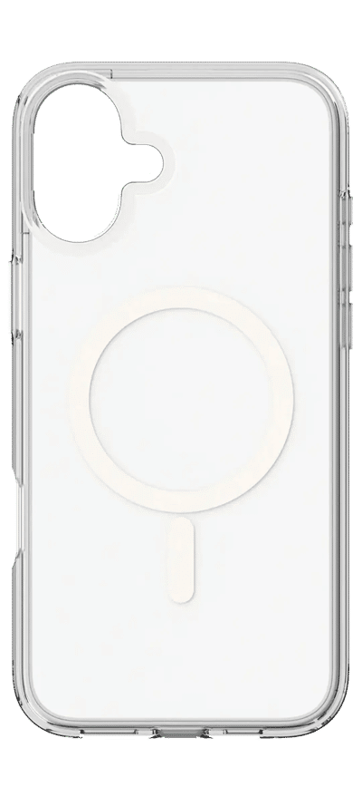 WS MagSafe overlay case for iPhone 16 Transparent
