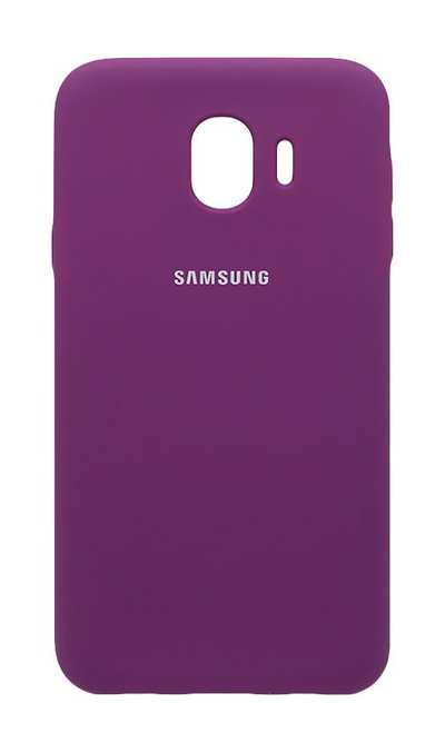 Silicone Case Silicone Cover for Samsung J4 2018 SM-J400F Purple
