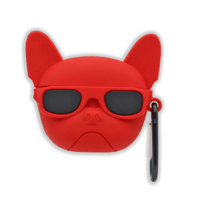 Чохол для гарнітури AirPods 3 3D Dog Red