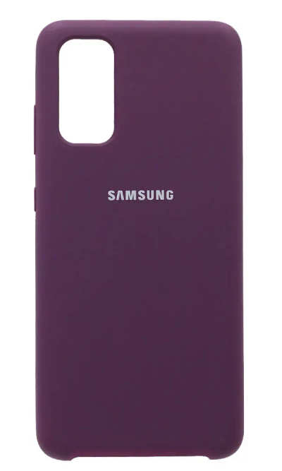 Silicone Case Silicone Cover for Samsung S20 SM-G980F Purple