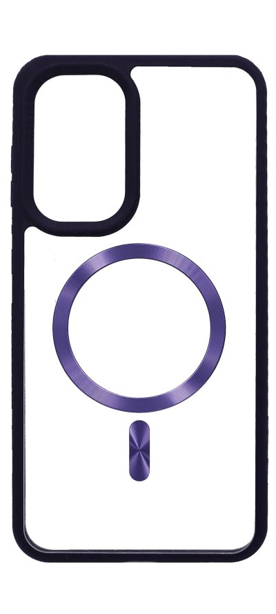 Чохол-накладка Gloss Magsafe для Samsung A36/A56 Purple