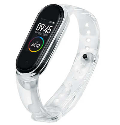 Ремінець Silicone Xiaomi Mi Band 3/4 Clear