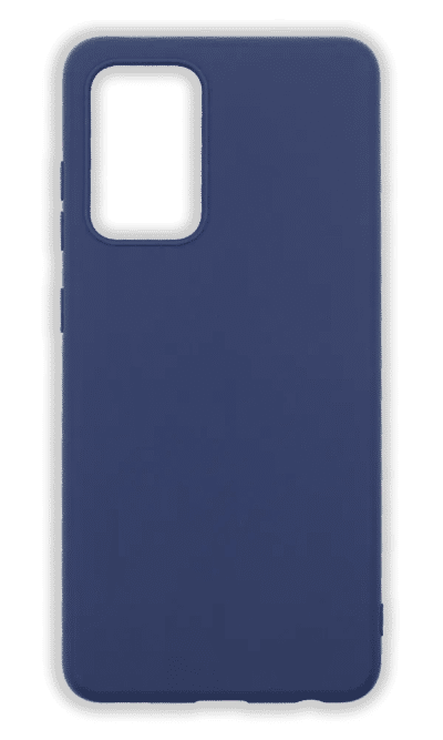 Slim silicone case for Samsung A52 SM-A525F/A52 SM-A526F Dark Blue