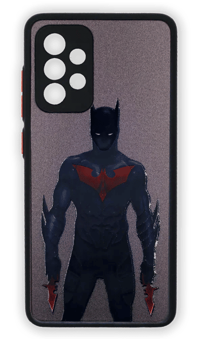 Cover cover Print Mate + Border Silicon for Samsung A52 SM-A525F / A52 SM-A526F Batman