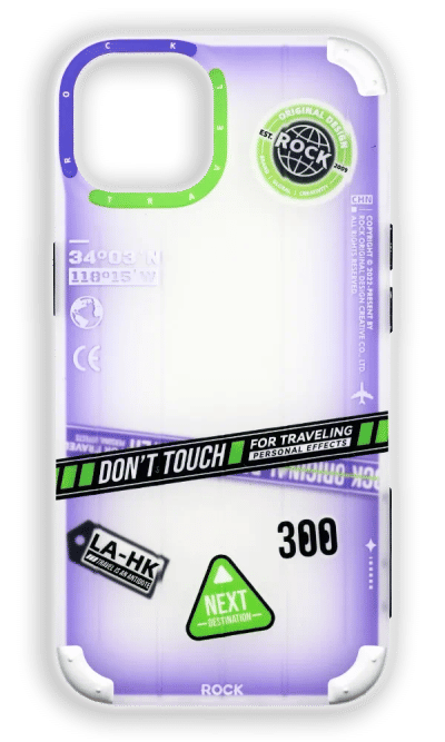 Cover-cover Rock InShare Travel for iPhone 14 / 13 Violet