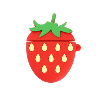 Cover for AirPods 3D Strawberry New